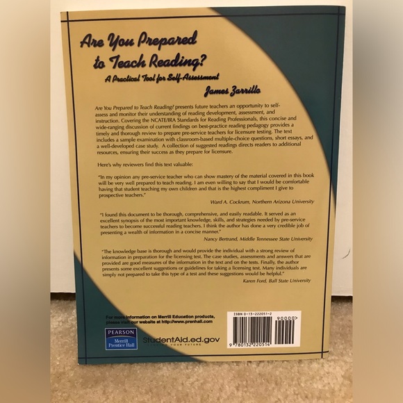 Are You Prepared to Teach Reading?: A Practical Tool for Self-Assessment 1st Ed - Picture 2 of 2